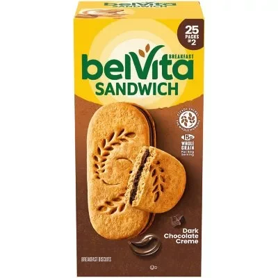 belVita Chocolate Creme Biscuits