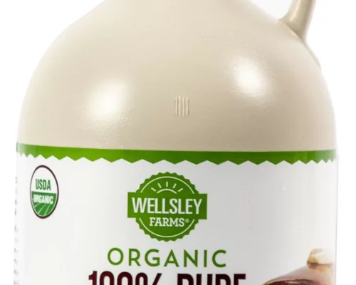 Wellsley Farms Organic Grade A Dark Maple Syrup, 32 oz.