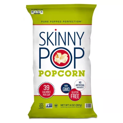 Skinny Pop, All Natural Popcorn, 14 oz. (Gluten FREE - NON-GMO) Pure popped Perfection!