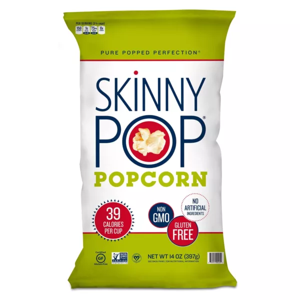 Skinny Pop, All Natural Popcorn, 14 oz. (Gluten FREE - NON-GMO) Pure popped Perfection!