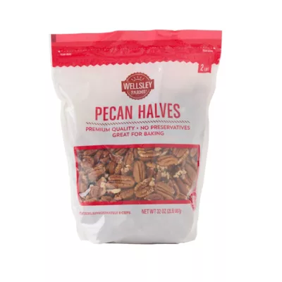 Wellsley Farms, Premium Quality Pecan Halves, 2 lbs. Great for Baking! (No preservatives)