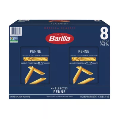 Barilla, Penne Pasta, 4 Ct. of 2 Lb Boxes/32 oz.