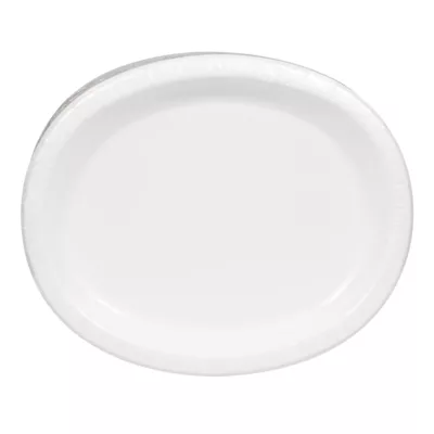 Berkley Jensen Oval Platter, 100 ct. - White