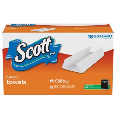 Scott C-Fold Paper Towels, 2,400 ct.