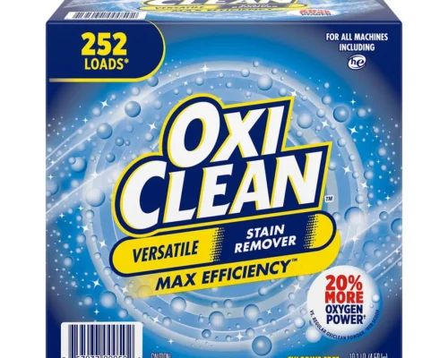 Oxi Clean Versatile Max Efficiency Stain Remover Powder, Chlorine Free, (252 Loads) (10.1 lbs Pack)