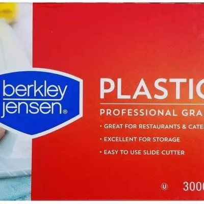 Berkley Jensen 18" x 3,000' Plastic Film Wrap - Clear