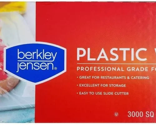 Berkley Jensen 18" x 3,000' Plastic Film Wrap - Clear